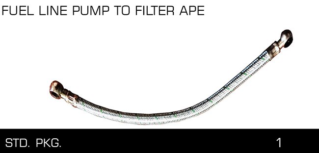 FUEL LINE PUMP TO FILTER APE